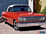 1963 Chevrolet Impala Convertible 454 for Sale