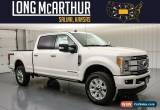 Classic 2019 Ford F-250 Platinum Diesel Crew 4x4 Moonroof MSRP $78090 for Sale