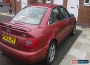 1997 AUDI A4 2.8 SE AUTO RED SPARE OR REPAIR for Sale