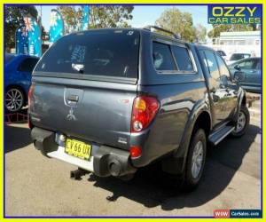 Classic 2010 Mitsubishi Triton MN MY10 GL-R (4x4) Grey Manual 5sp M Double Cab Utility for Sale