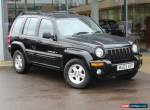 2003 03 JEEP CHEROKEE 2.8 CRD LIMITED AUTO 4x4 5dr - DIESEL - FULL LEATHER! for Sale