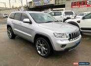 2012 Jeep Grand Cherokee WK Limited Silver Automatic A Wagon for Sale