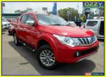 2016 Mitsubishi Triton MQ MY16 Upgrade GLS (4x4) Red 5 SP AUTOMATIC for Sale