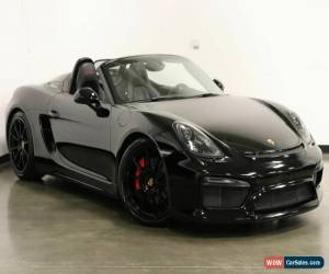 Classic 2016 Porsche Boxster Spyder for Sale