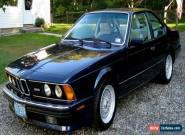 1988 BMW M6 for Sale