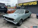 1970 Holden Monaro HG GTS Silver Mist Manual 4sp M Coupe for Sale