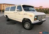 Classic 1990 Ford E-Series Van XLT for Sale