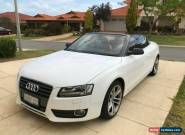 2010 Audi A5 2.0 TFSI Quattro 8T Automatic SoftConvertible Red Leather Interior  for Sale