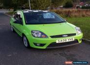 2008 FORD FIESTA ZETEC S CELEBRATION 1.6 83K MILES LIMITED EDITION 1 OF 400 for Sale