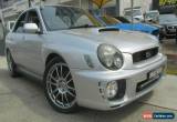 Classic 2001 Subaru Impreza MY02 WRX (AWD) Silver Manual 5sp M Sedan for Sale