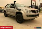 Classic 2016 Volkswagen Amarok Beige Manual M Utility for Sale