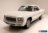 Classic 1975 Chevrolet Caprice Convertible for Sale