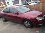 2004 FORD MONDEO ZETEC TDCI RED for Sale