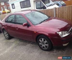 Classic 2004 FORD MONDEO ZETEC TDCI RED for Sale