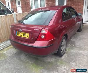 Classic 2004 FORD MONDEO ZETEC TDCI RED for Sale