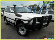 2001 Toyota Landcruiser HZJ105R GXL (4x4) White Manual 5sp M Wagon for Sale