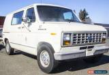 Classic 1989 Ford E-Series Van for Sale