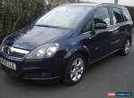 2005 VAUXHALL ZAFIRA DESIGN CDTI 120 BLUE for Sale