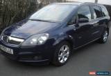 Classic 2005 VAUXHALL ZAFIRA DESIGN CDTI 120 BLUE for Sale