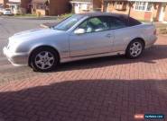 Silver -Mercedes Benz CLK 320 Elegance-Convertible yr 2001 for Sale