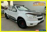 Classic 2013 Holden Colorado White Automatic A Cab Chassis for Sale