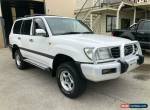 2000 Toyota Landcruiser FZJ105R GXL White Automatic A Wagon for Sale