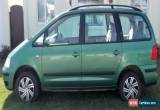 Classic 2001 VOLKSWAGEN SHARAN SE TDI GREEN 7 seater m.o.t. expired (on sorn) for Sale