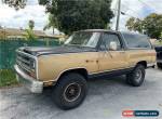 1986 Dodge Ram Charger for Sale