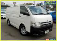 2011 Toyota HiAce KDH201R MY11 Upgrade LWB White Manual 5sp M Van for Sale