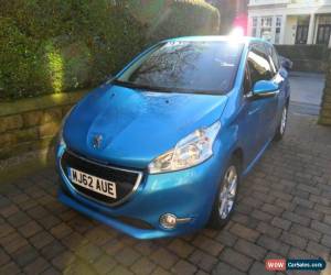 Classic 12 62 PEUGEOT 208 1.4 HDI ACTIVE - 3 DOOR =AZURE BLUE-BLACK CLOTH-105,000 MLS++ for Sale