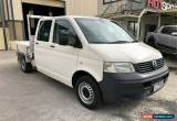 Classic 2008 Volkswagen Transporter T5 White Manual M Cab Chassis for Sale