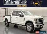 2020 Ford F-250 Platinum Crew 4x4 7.3L V8 Moonroof MSRP $72015 for Sale