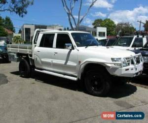 Classic 2003 Nissan Patrol GU III ST-L (4x4) White Manual 5sp M Wagon for Sale