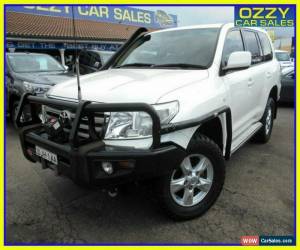 Classic 2011 Toyota Landcruiser VDJ200R 09 Upgrade Sahara (4x4) White Automatic 6sp A for Sale