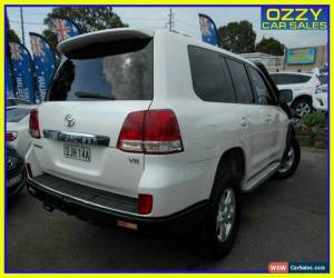 Classic 2011 Toyota Landcruiser VDJ200R 09 Upgrade Sahara (4x4) White Automatic 6sp A for Sale