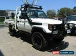 2006 Toyota Landcruiser HZJ79R (4x4) White Manual 5sp M Cab Chassis for Sale