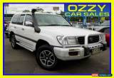 Classic 2001 Toyota Landcruiser HDJ100R GXL (4x4) White Manual 5sp M Wagon for Sale