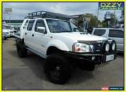 2009 Nissan Navara D22 MY08 ST-R (4x4) White Dual Cab Pick-up for Sale