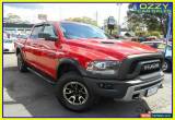 Classic 2017 Dodge Ram 1500 REBEL Red Automatic A Dual Cab Pickup for Sale