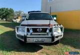 Classic 2012 Nissan Navara D40 S6 ST Silver Manual M Utility for Sale