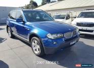 2007 BMW X3 E83 Wagon 4dr Steptronic 5sp 4WD 2.5i Montego Blue Automatic A for Sale