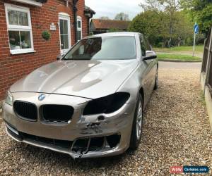 Classic Bmw 520D 2014 AUTO FACELIFT LCI DIESEL 190BHP F10 F11 DAMAGED SALVAGE for Sale