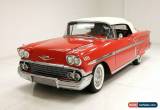 Classic 1958 Chevrolet Impala Convertible for Sale