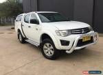 2011 Mitsubishi Triton White Manual M Utility for Sale