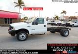 Classic 2002 Ford F-450 7.3L Diesel Cab and Chassis for Sale