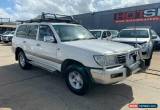 Classic 2001 Toyota Landcruiser FZJ105R GXL White Manual M Wagon for Sale