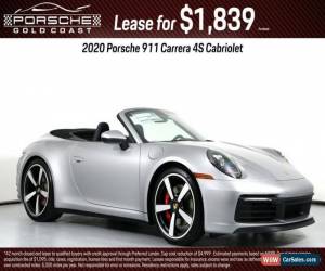 Classic 2020 Porsche 911 Carrera 4S for Sale