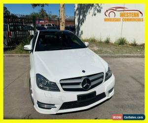 Classic 2014 Mercedes-Benz C-Class White Automatic A Coupe for Sale