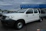 Classic 2009 Toyota Hilux TGN16R 08 Upgrade Workmate White Manual 5sp M for Sale