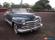 47 Plymouth Convertible for Sale